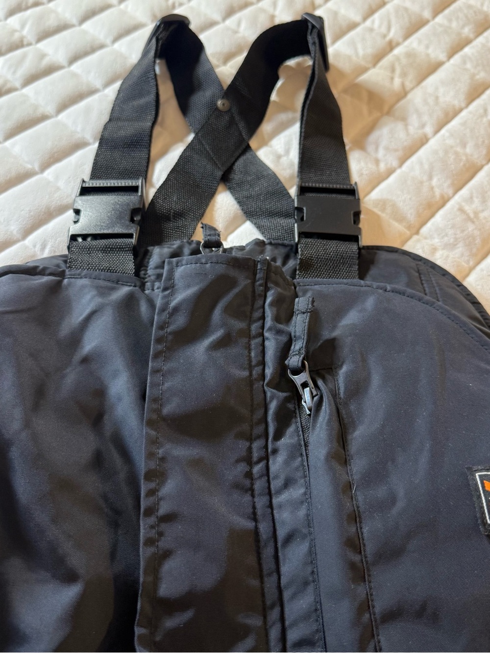 Walls Outdoor Goods Insulated Workwear Bib Overalls Men's Size Medium Short MSH